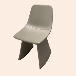 YJ-143Youpi Chair: Shaped Cotton + Microfiber Leather